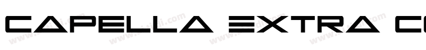 Capella Extra conden字体转换